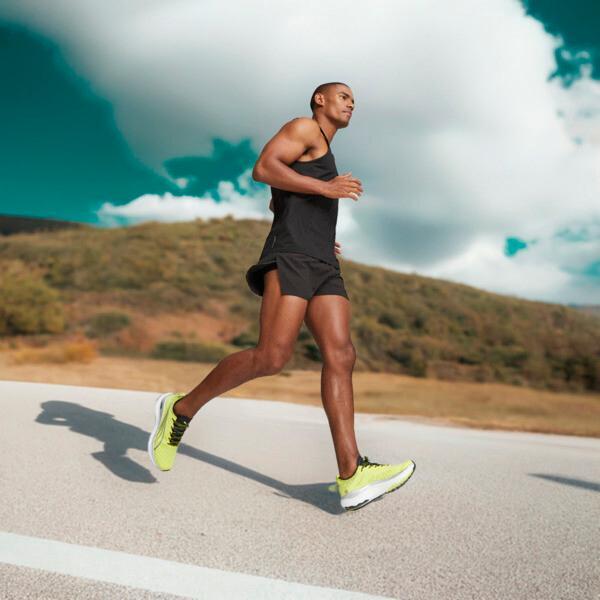 PUMA ForeverRUN NITROâ¢ Men's Running Shoes in Yellow Burst/Black/Silver Product Image
