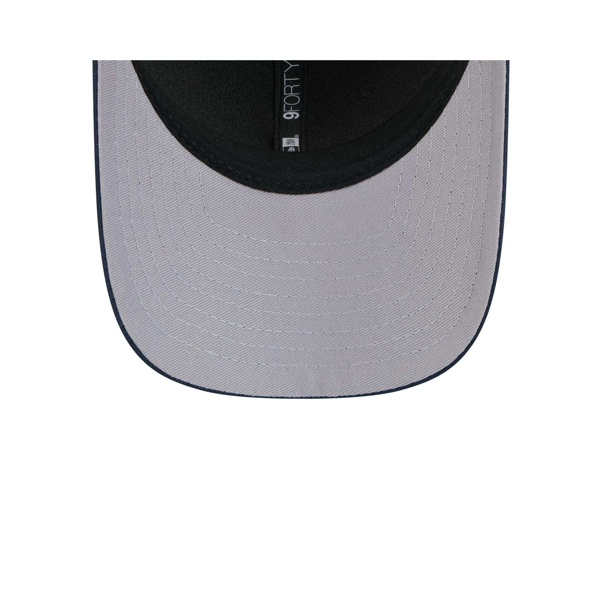 Texas Rangers Linen 9FORTY M-Crown Snapback Hat Male Product Image