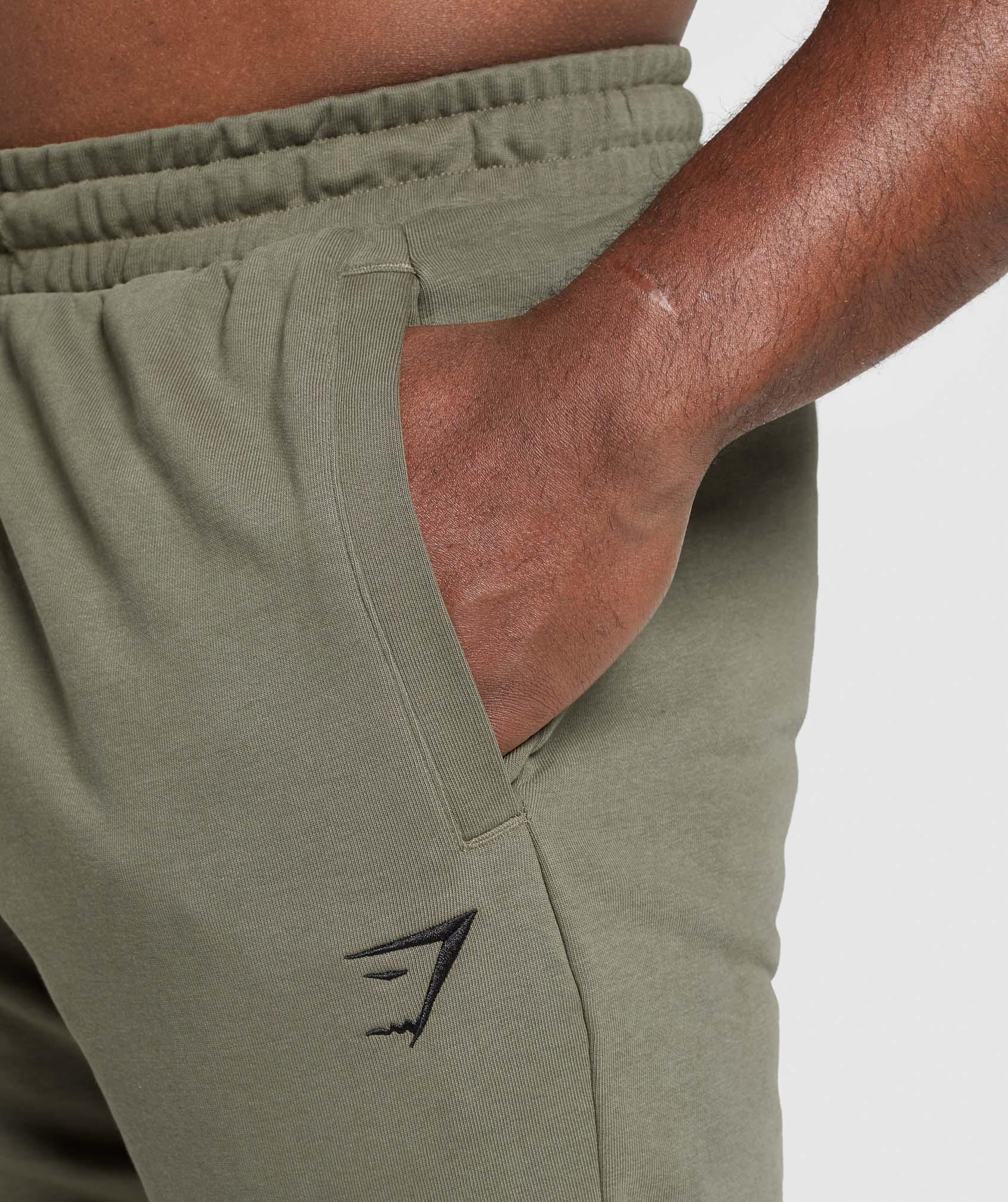Gymshark Essential Oversized Joggers - Strength Green Male Product Image