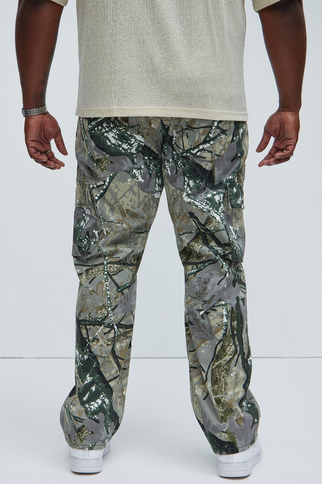 Harvy Straight Pants - Camouflage Product Image