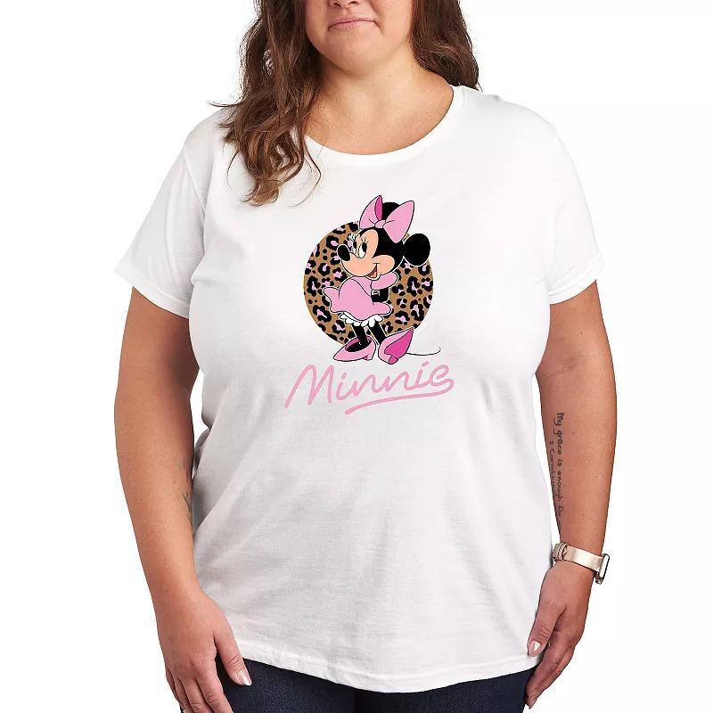 Disney's Mickey Mouse & Friends Plus Happy Holidays Group Graphic Tee, Women's, Size: 1XL, Grey Royal Blue Product Image