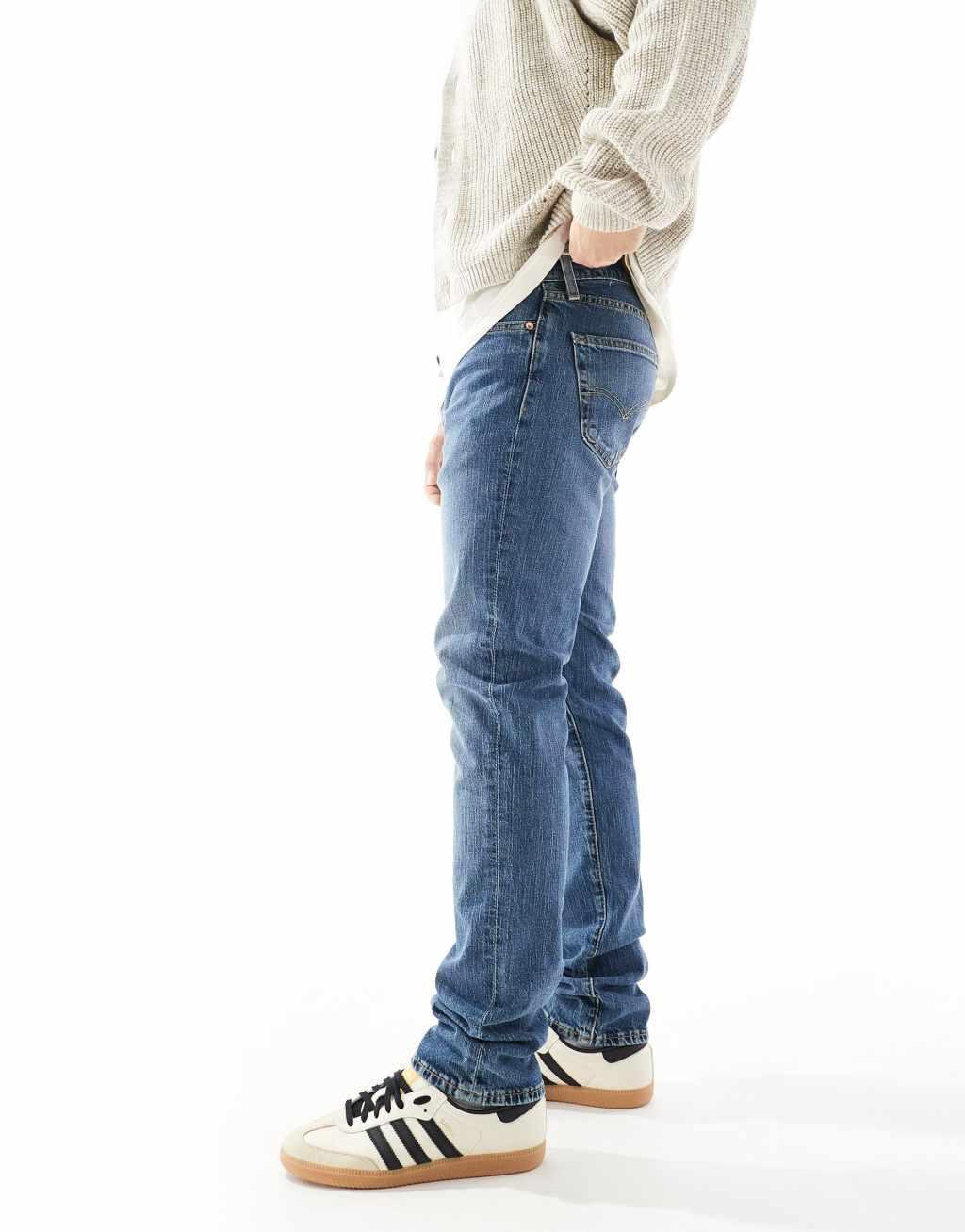 Levi's 511 slim fit jeans in dark wash Product Image
