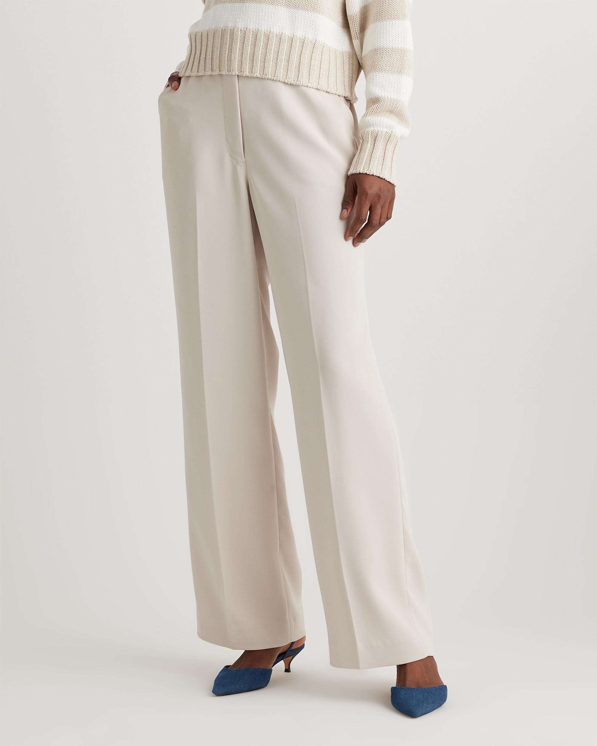 Quince | Women's 100% Organic Cropped Cotton Polo Sweater Organic Cotton Product Image