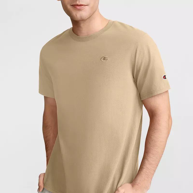 Mens Champion Classic Jersey Tee Granite Grey Product Image