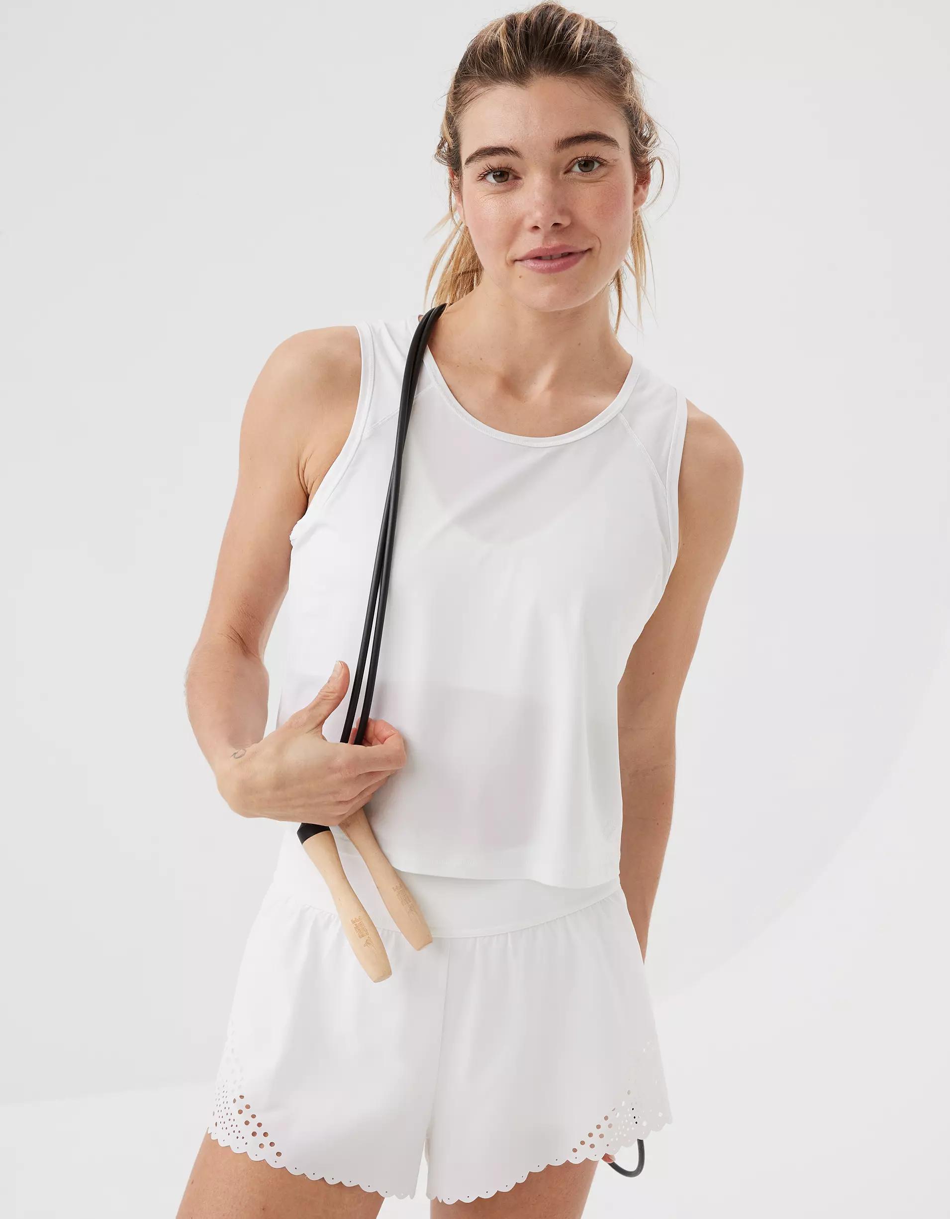 OFFLINE By Aerie Sweat Sesh Cropped Tank Top Product Image