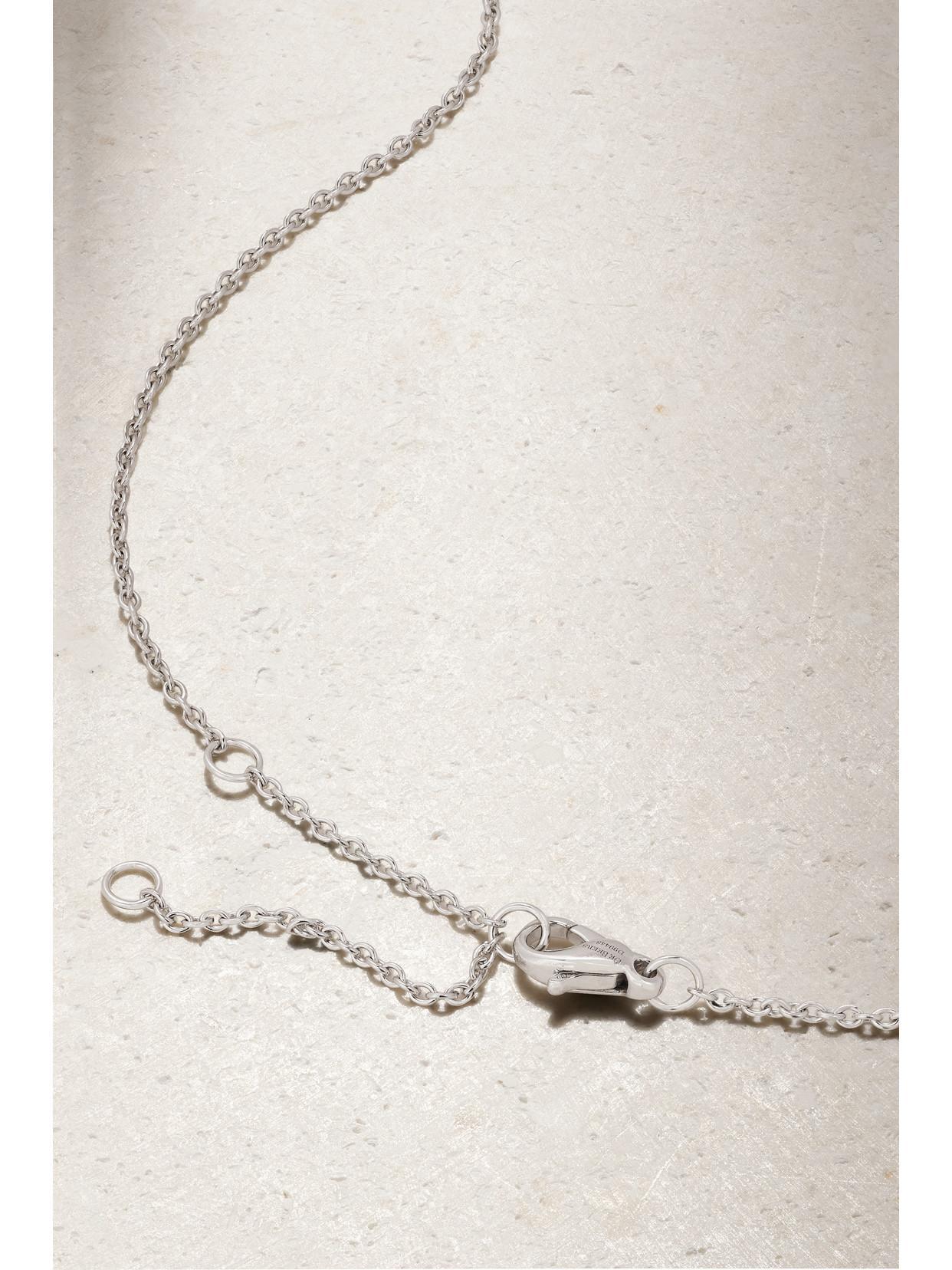DE BEERS My First  Clea 18-karat White Gold Diamond Necklace Product Image