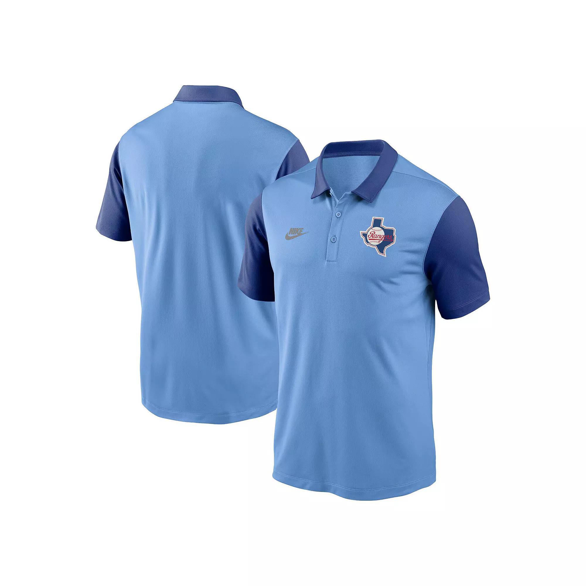 Men's Nike Light Blue Brooklyn Dodgers Franchise Cooperstown Collection Polo, Size: Small, Mlb Light Product Image
