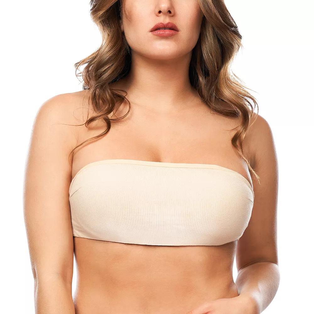 Women's Maidenform® Backless Wireless Bandeau Bra M2249, Size: SIZE 4, Neutral Beige Product Image