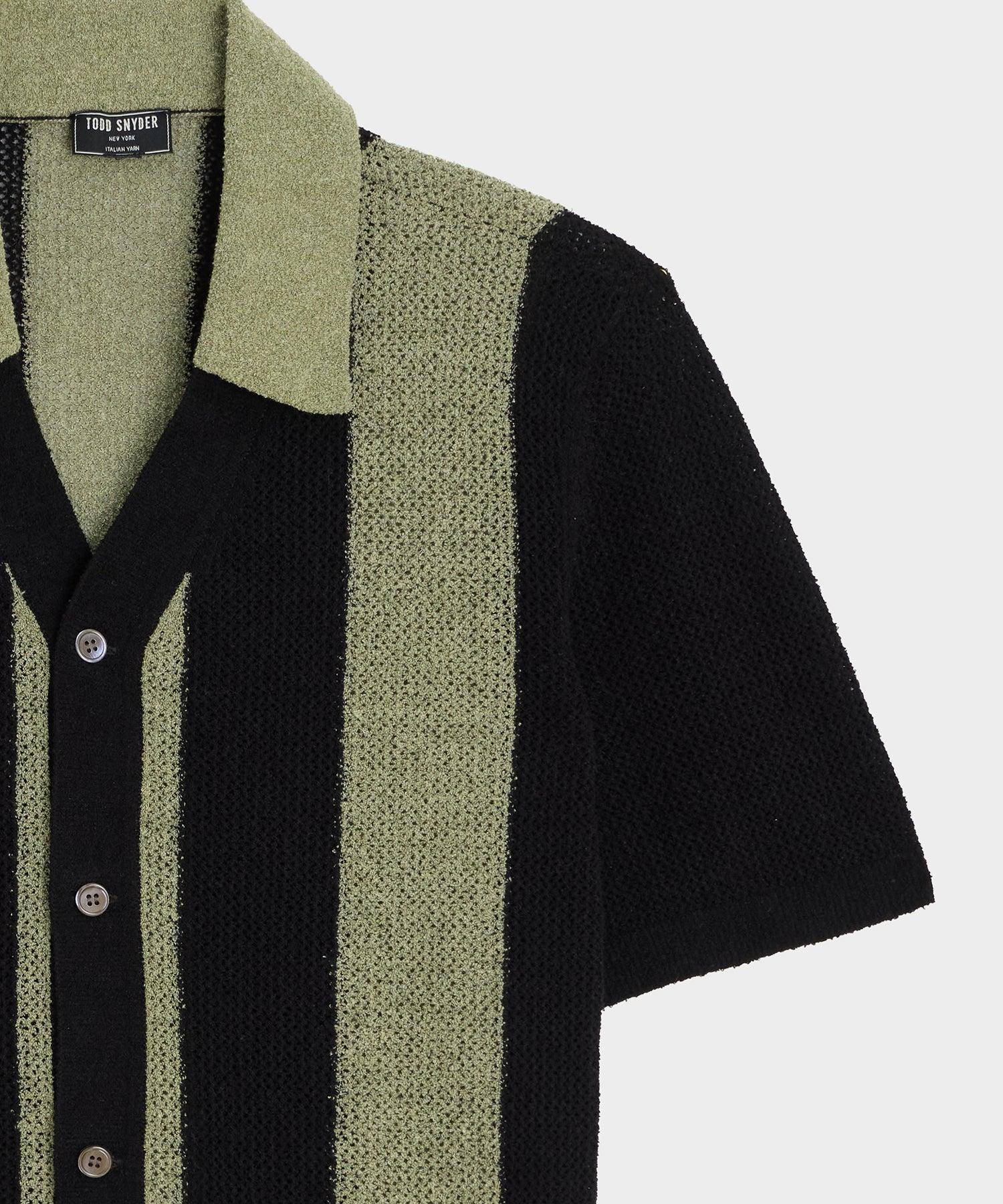 Cropped Boucle Sweater Polo Product Image