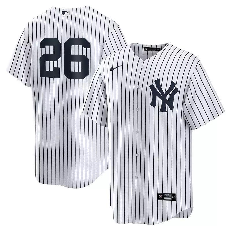 Mens Nike DJ LeMahieu New York Yankees Home Replica Player Name Jersey Product Image