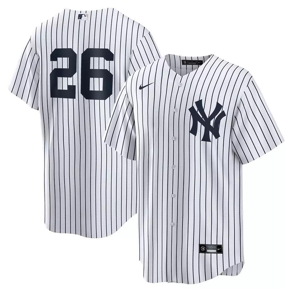 Mens Nike DJ LeMahieu New York Yankees Home Replica Player Name Jersey Product Image