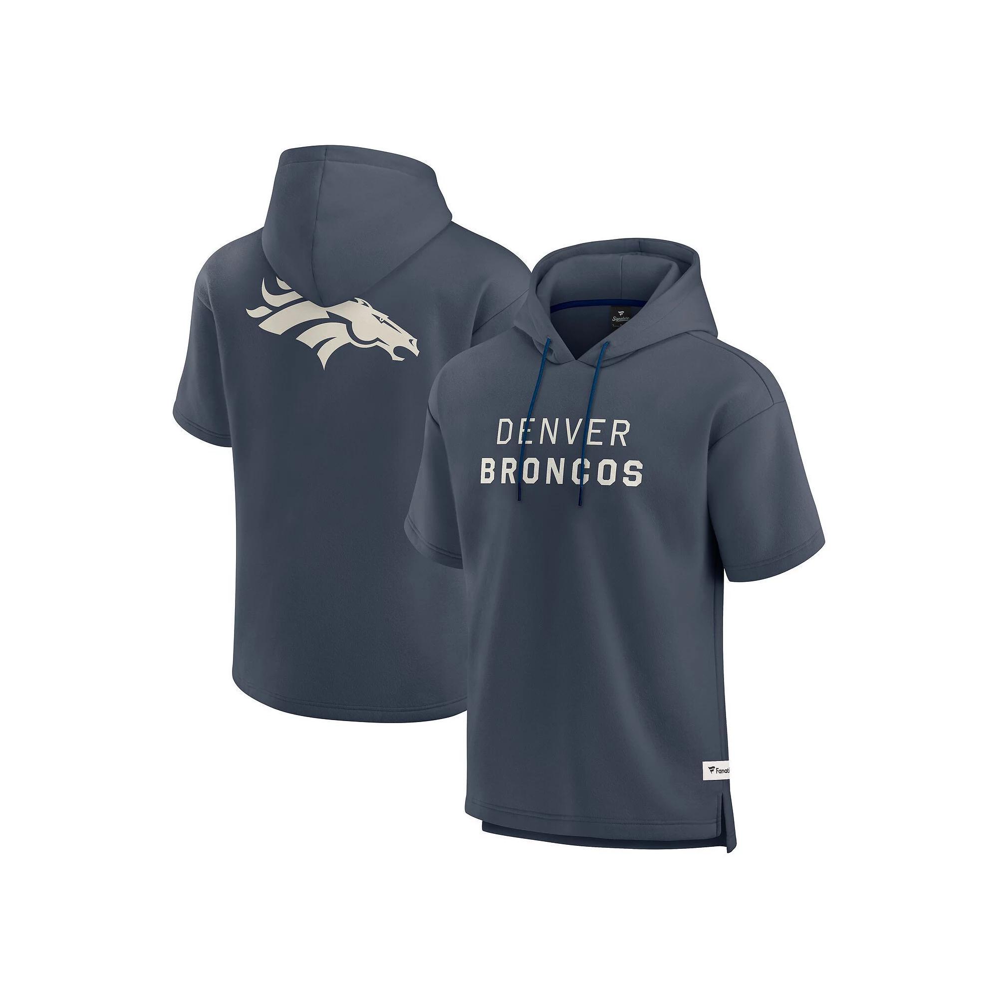 Men's Fanatics Navy Indianapolis Colts Elements Future Ground Lettering Short Sleeve Pullover Hoodie, Size: 3XL, Blue Product Image