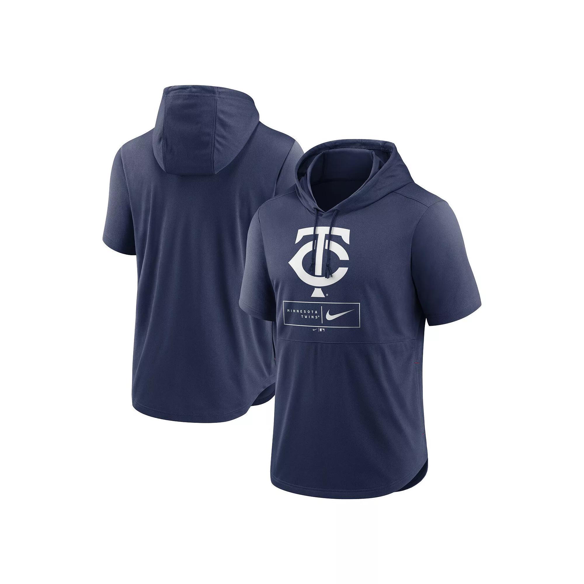 Men's Nike Black Colorado Rockies Lockup Performance Short Sleeve Lightweight Hooded Top, Size: Small Product Image