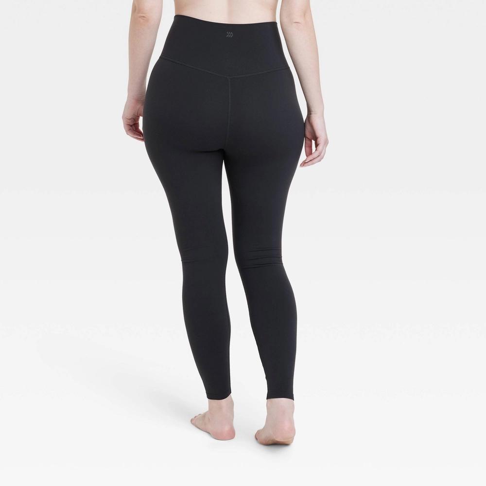 Womens Everyday Soft Ultra High-Rise Leggings - All In Motion Black S Long Product Image