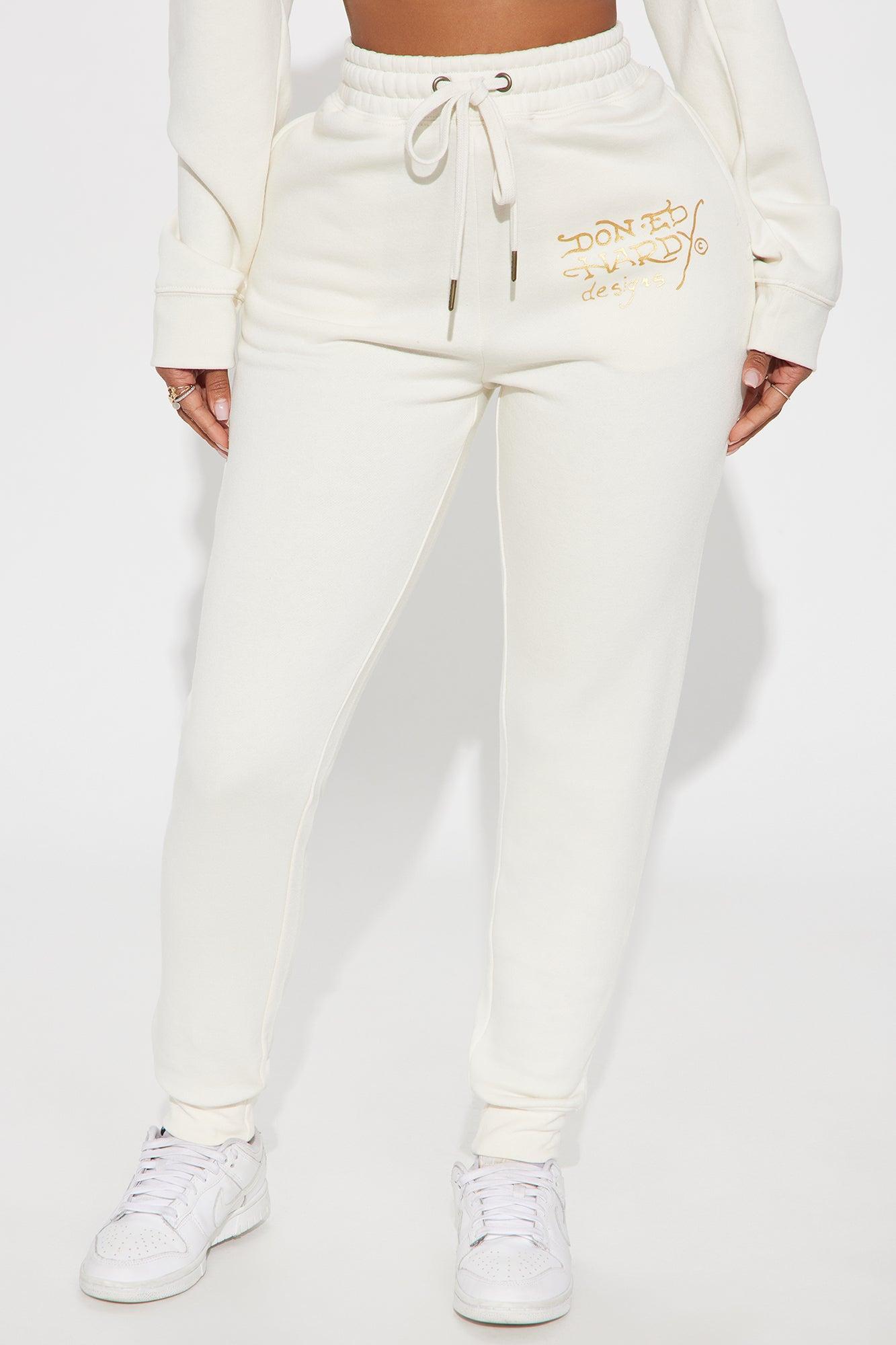 Ed Hardy Retro Tiger Jogger - Ivory Product Image