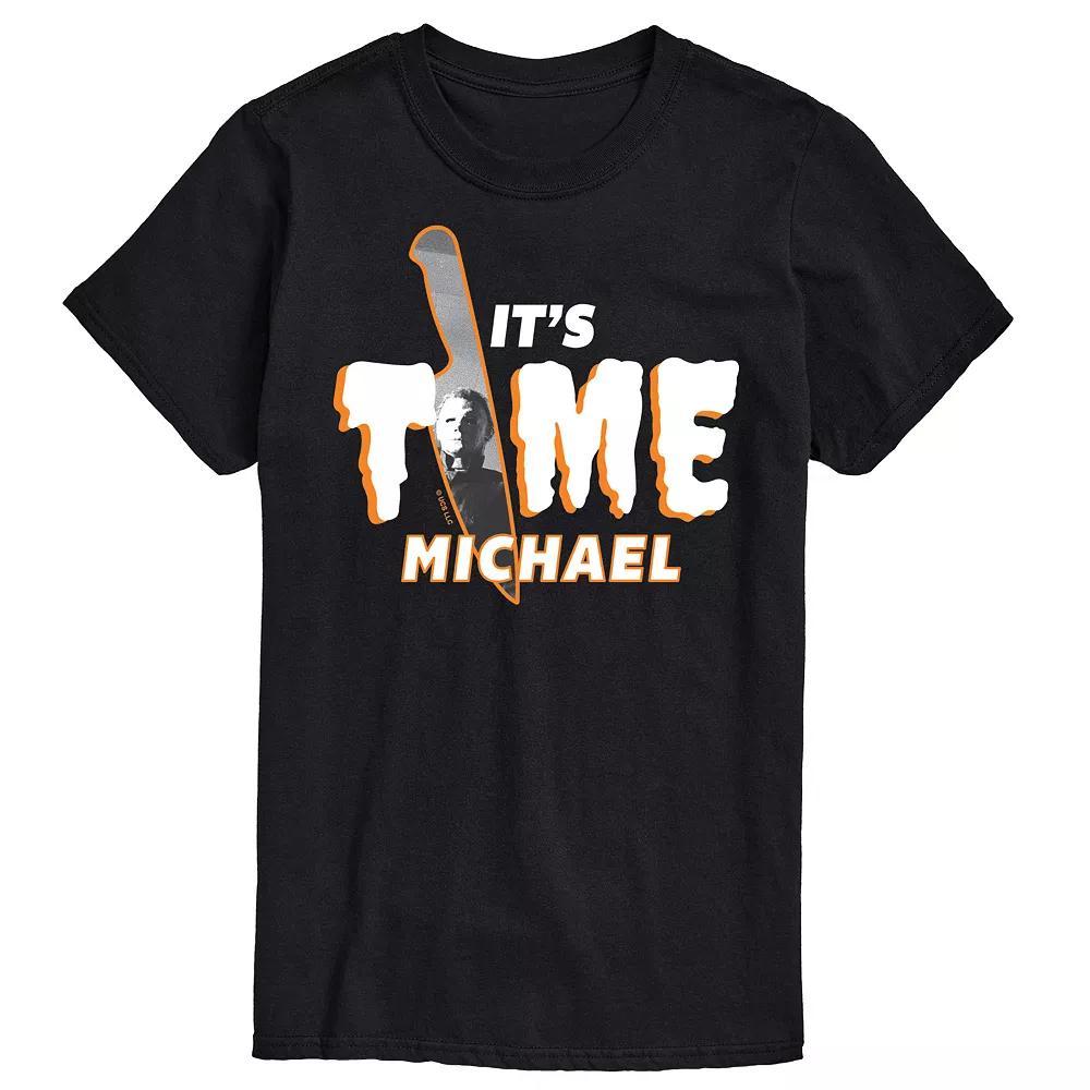 Big & Tall Haloween II Its Time Graphic Tee, Mens Blue Product Image