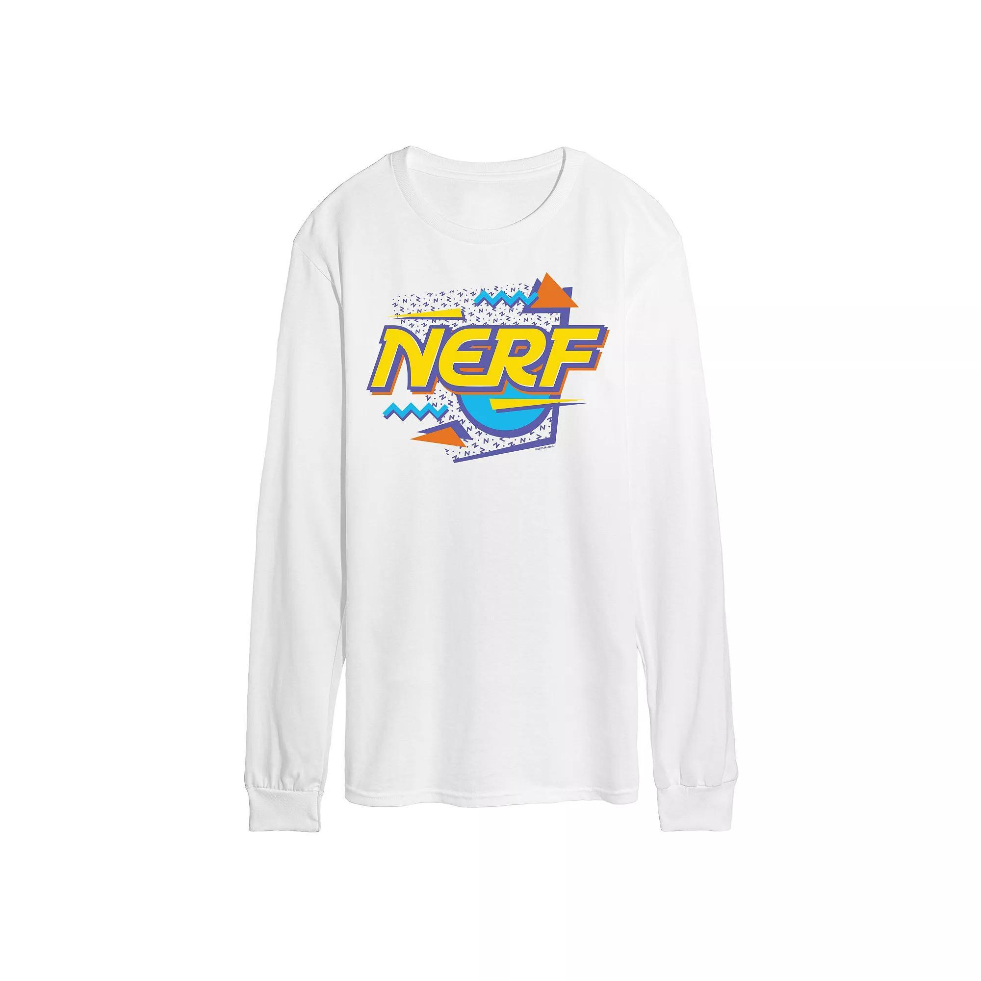 Mens Nerf 90s Logo Long Sleeve Graphic Tee Product Image