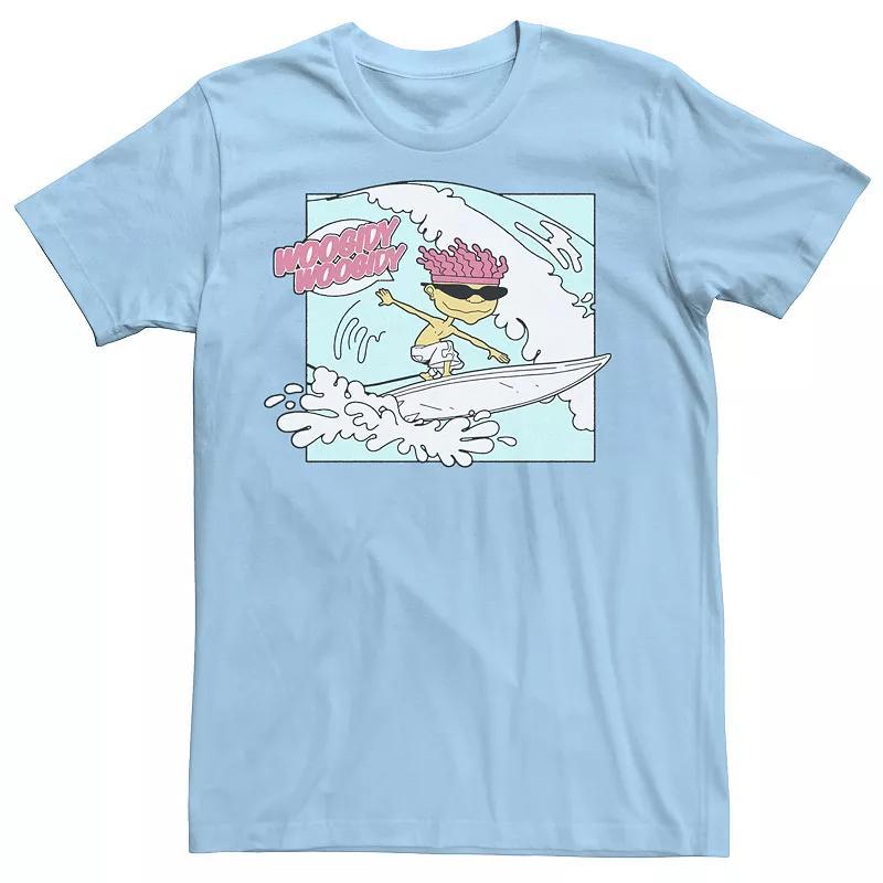 Men's Rocket Power Otto Woogidy Woogidy Poster Tee, Size: XXL, Light Blue Product Image