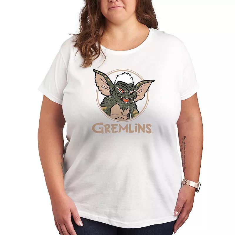 Plus Size Gremlins Drawing Graphic Tee, Womens Product Image