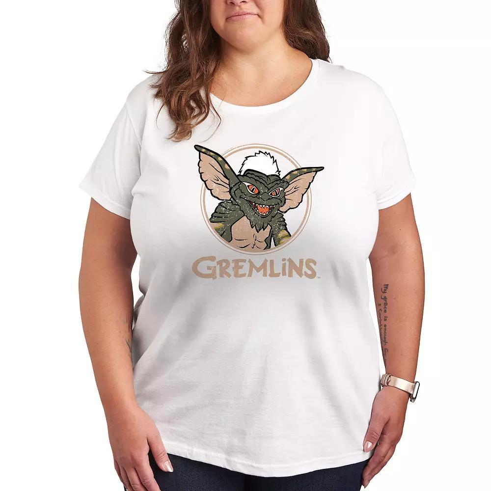 Plus Size Gremlins Drawing Graphic Tee, Womens Product Image