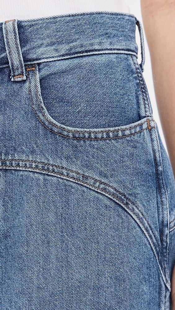 Madewell Western Yolk Midi Skirt | Shopbop Product Image
