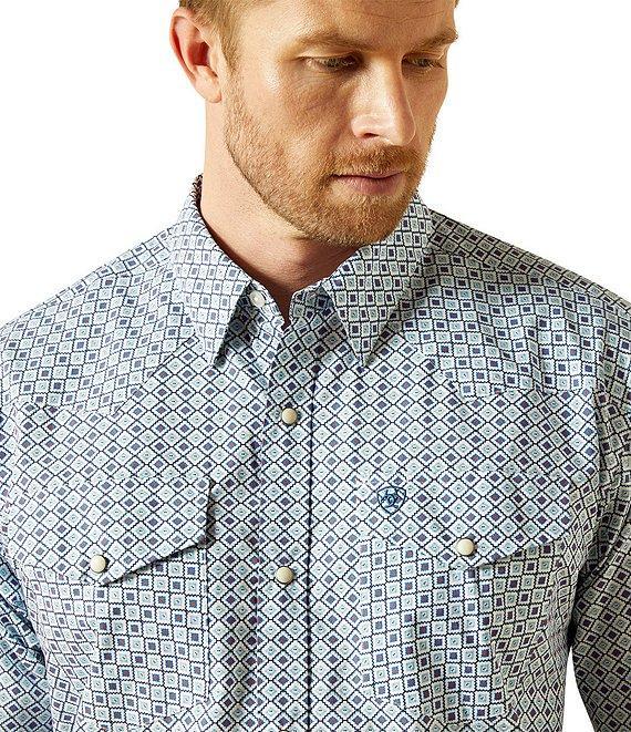 Ariat Sherwyn Classic Fit Long Sleeve Printed Woven Shirt Product Image