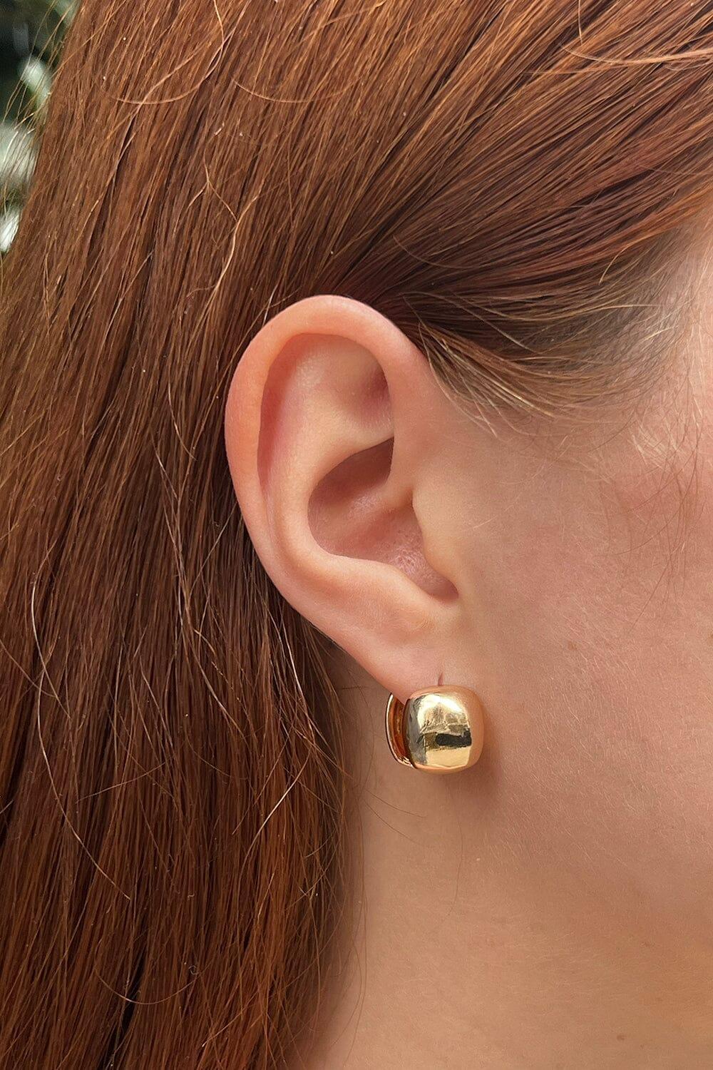 Square Hoop Earrings Product Image