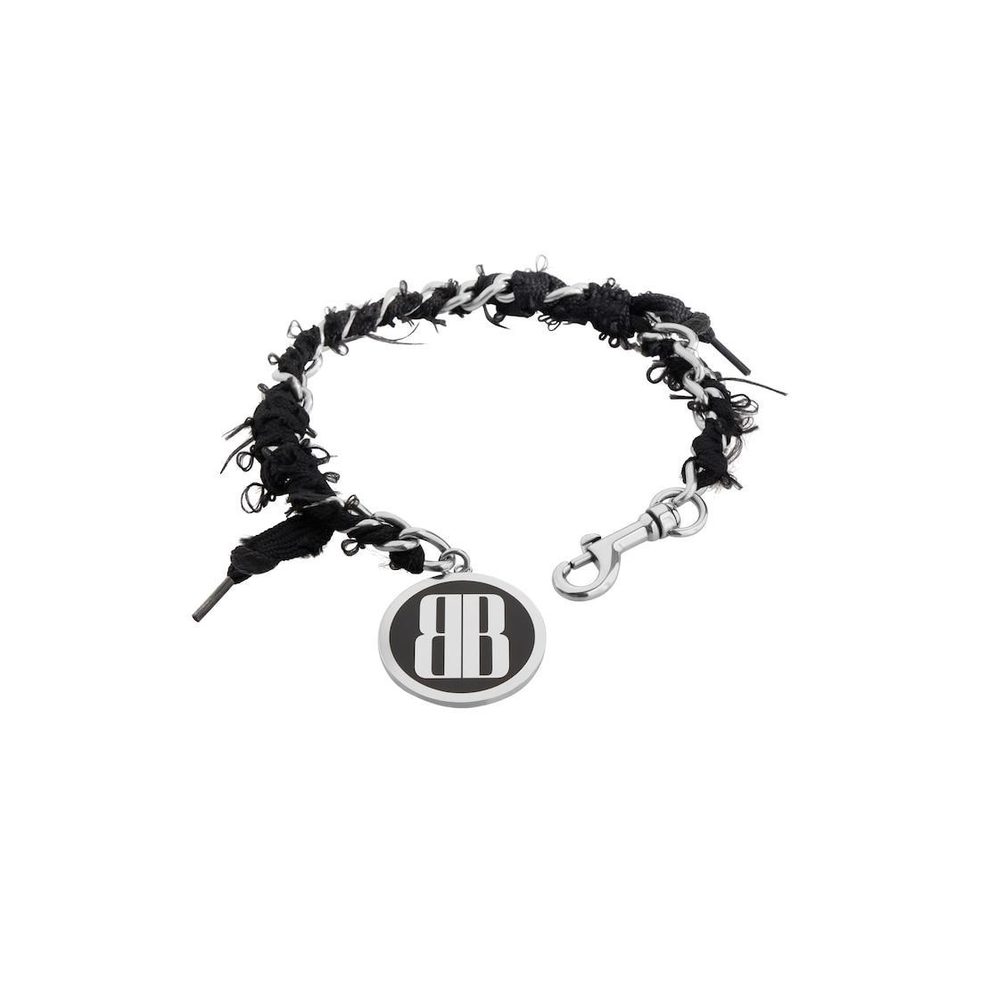 Women's Nano Lace Choker in Antique Silver/black Product Image