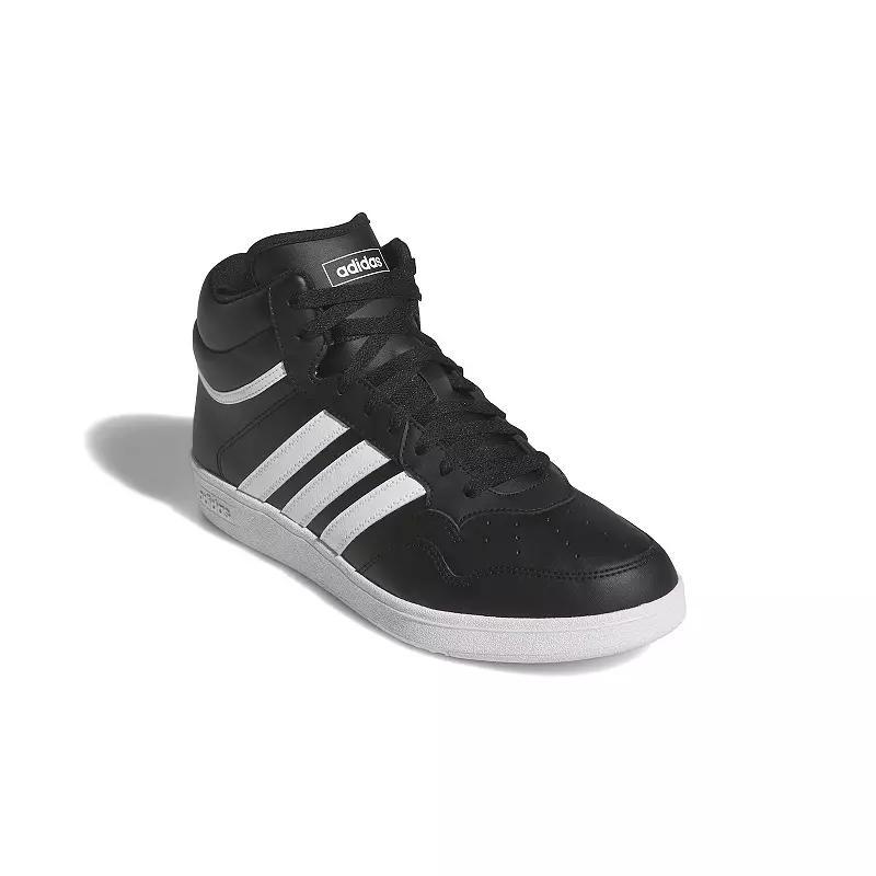 adidas Hoops 4.0 Mid Shoes Cloud White 8 Unisex Product Image