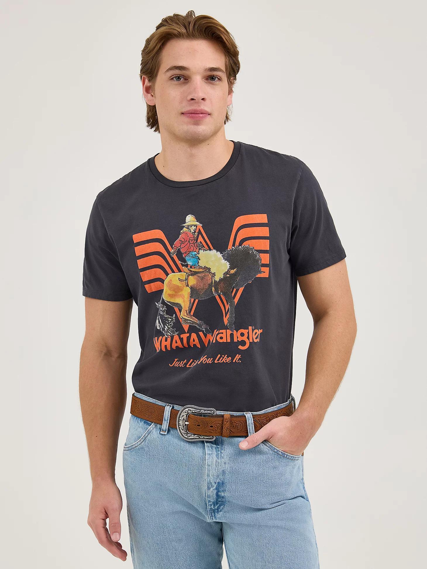 Wrangler x Whataburger Men's Long Live Burgers T-Shirt | Men's SHIRTS | Wrangler® Product Image