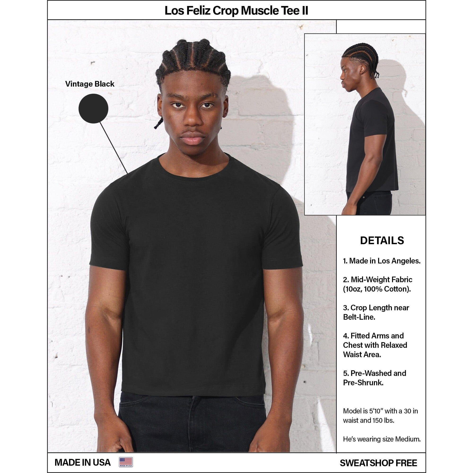 4-Pack | Los Feliz Crop Muscle Tee II Male Product Image