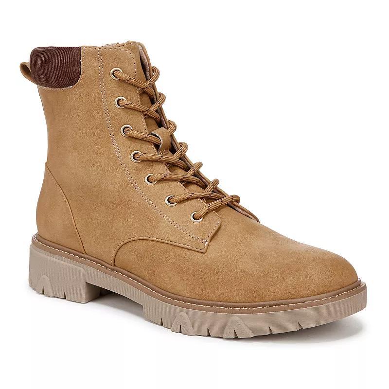 Dr. Scholl's Headstart Women's Faux Suede Combat Boots, Size: 9 Product Image