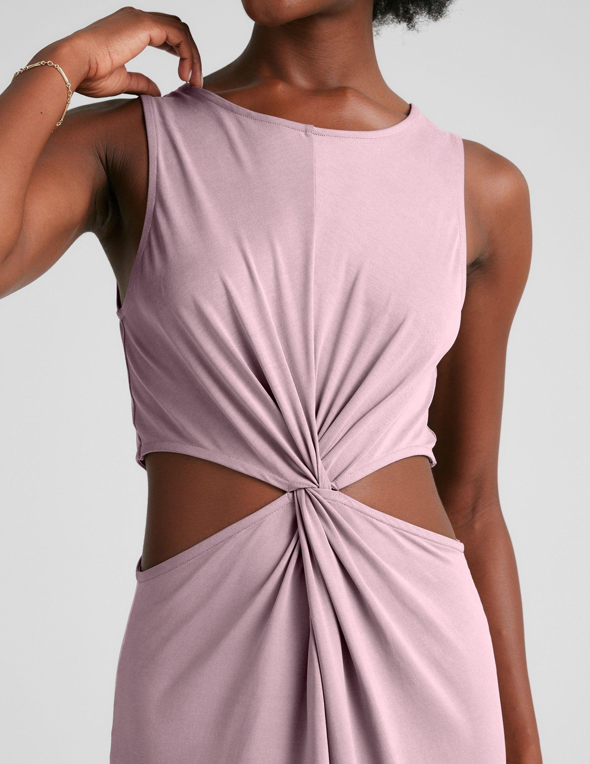 Around The World Front Twist Dress Product Image