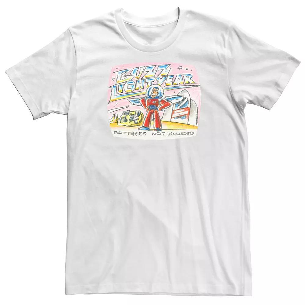 Big & Tall Disney / Pixar Toy Story Buzz Lightyear Batteries Not Included Tee, Men's, Size: 5XL, Black Product Image