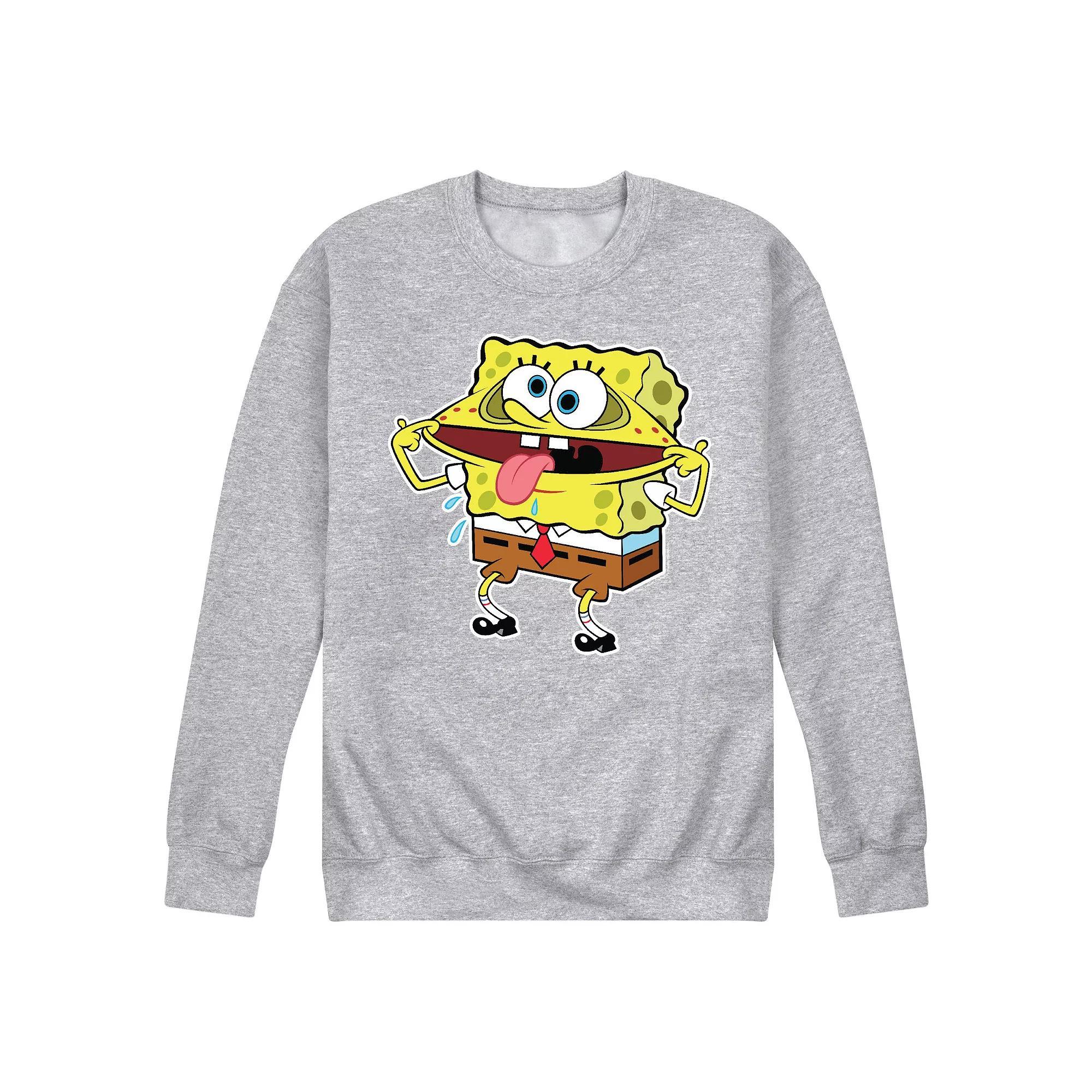 Mens SpongeBob SquarePants Fun Times Sweatshirt Product Image