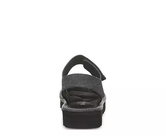 Bearpaw Crest Women's Slingback Platform Sandals, Size: 9, Black Product Image