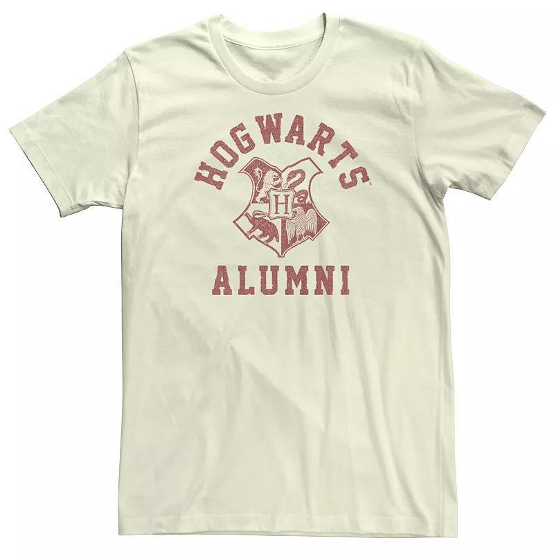 Mens Harry Potter Hogwarts Alumni Crest Tee, Men's, Size: XL, Athletic Grey Product Image