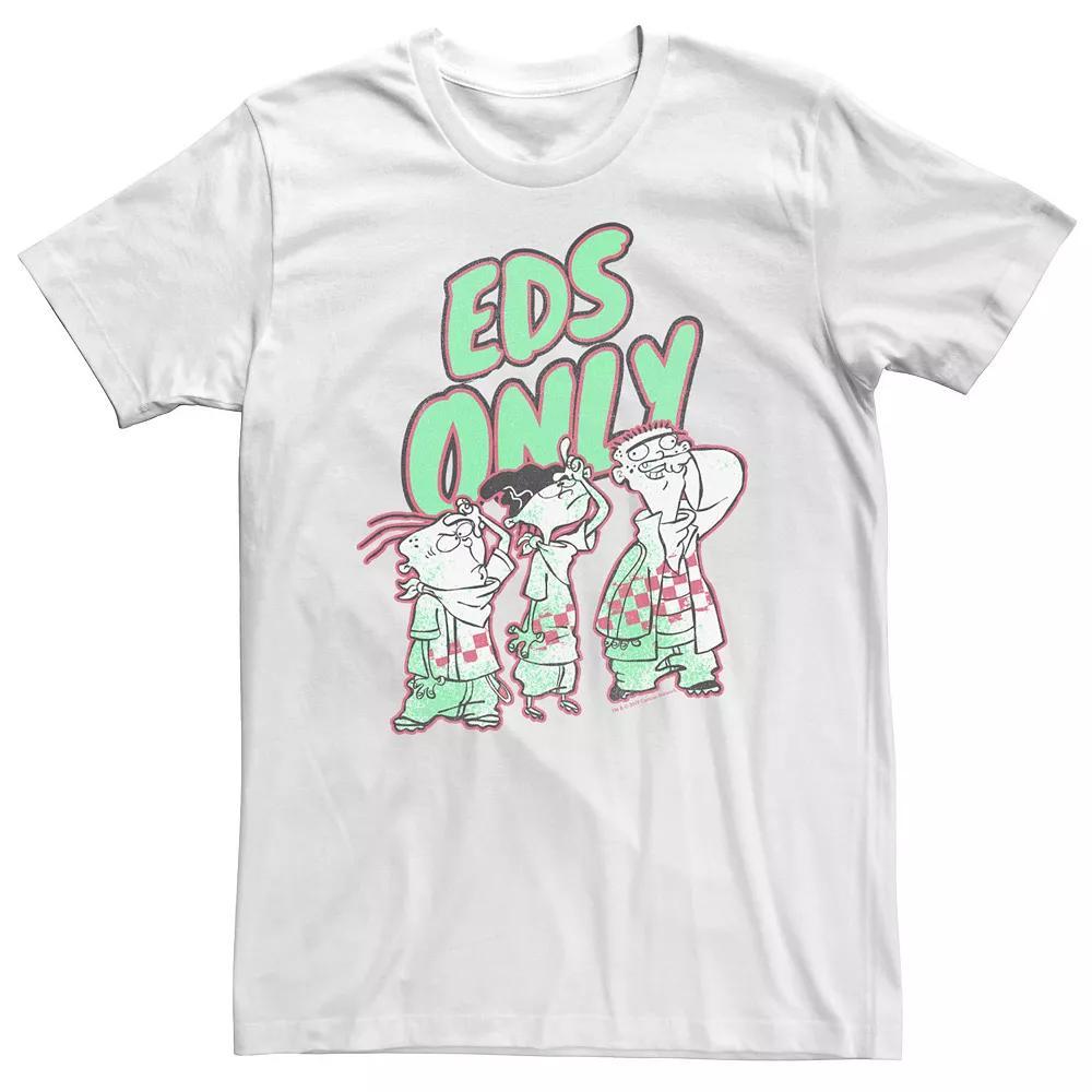 Big & Tall Ed, Edd & Eddy Eds Only Portrait Tee, Men's, Size: XXL Tall, White Product Image
