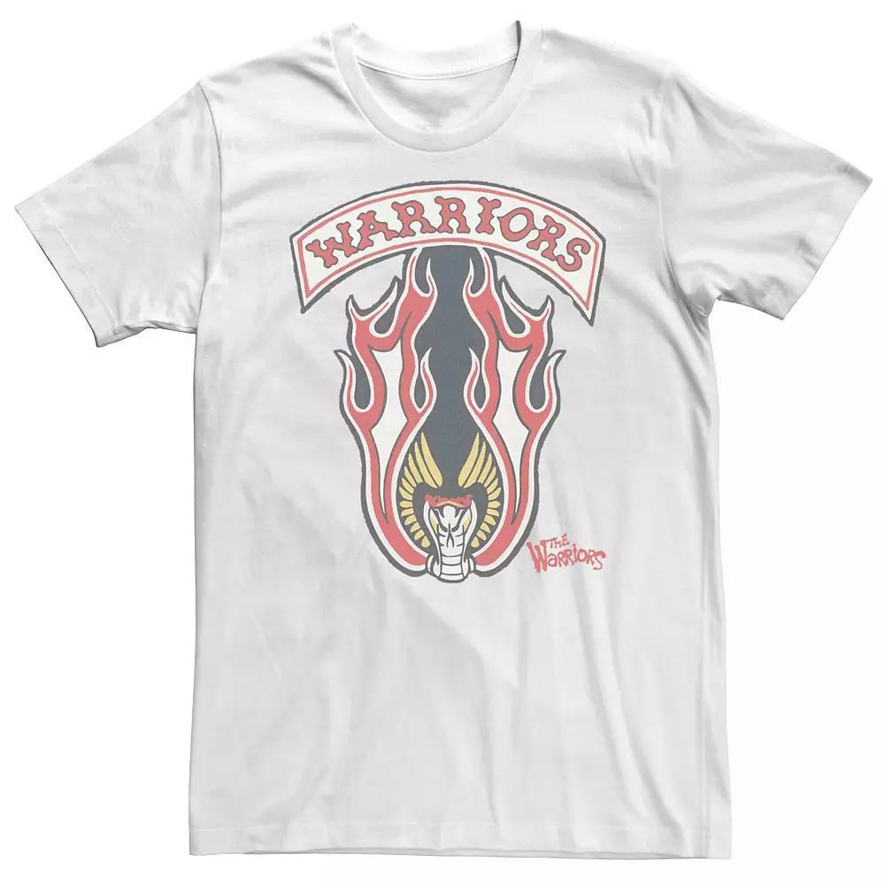 Big & Tall The Warriors Snake Emblem Tee, Men's, Size: 4XLT, White Product Image