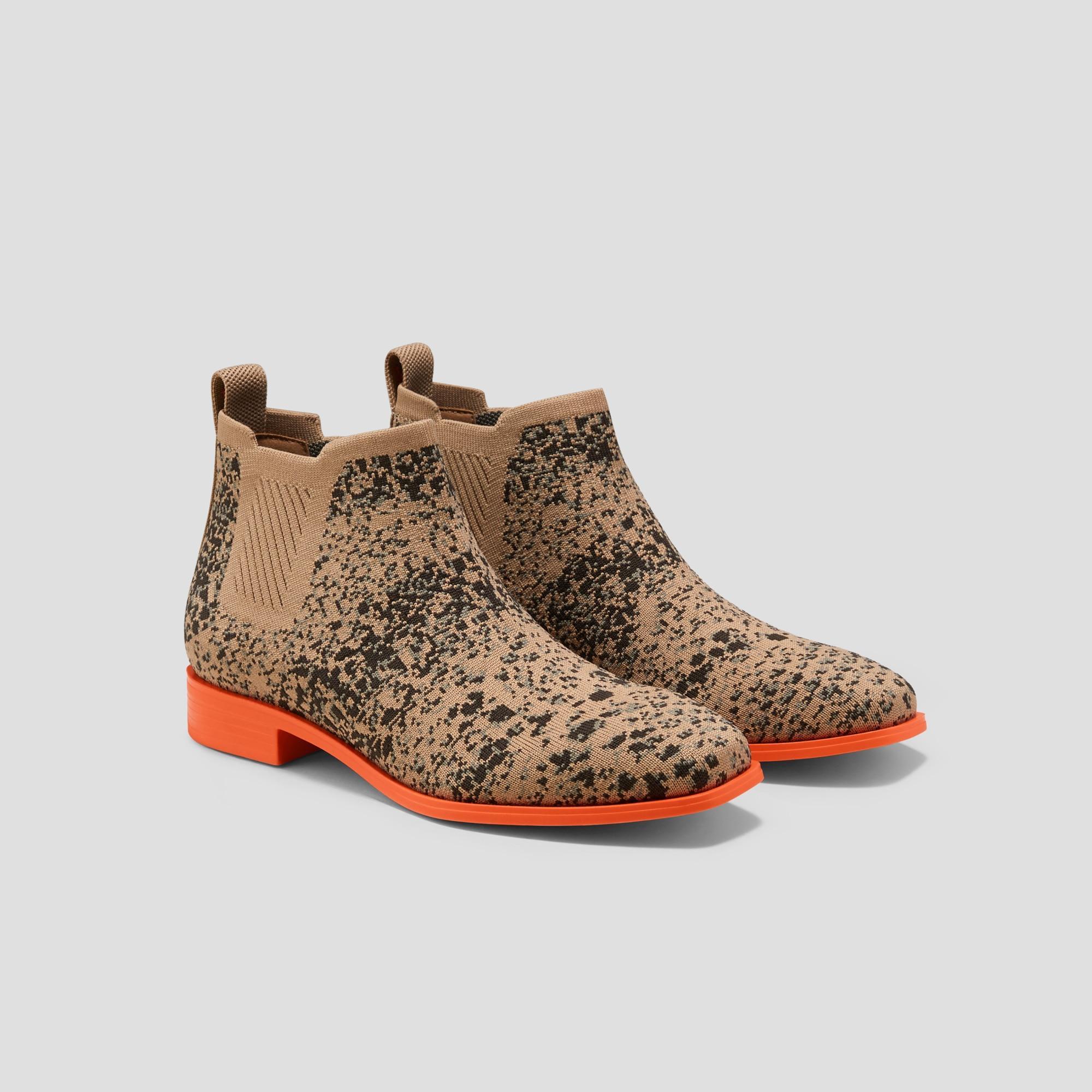 Square-Toe Water-Repellent Ankle Boots (Ryan Pro) Product Image