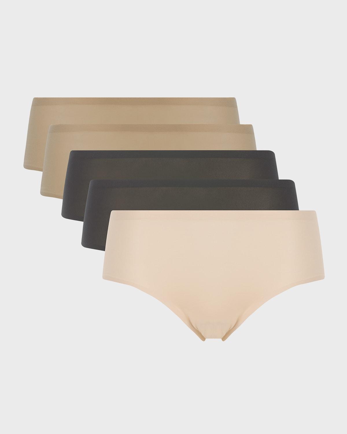 Chantelle Soft Stretch One-Size Hipsters, Set of 5 Product Image