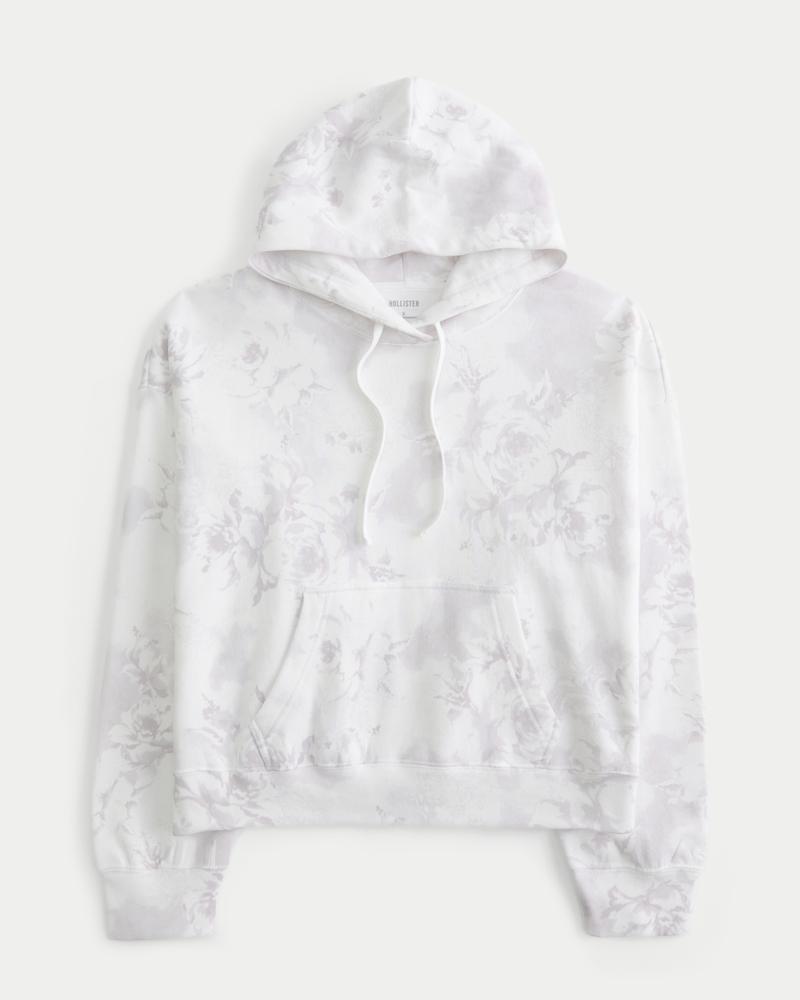 Easy Floral Pattern Hoodie Product Image