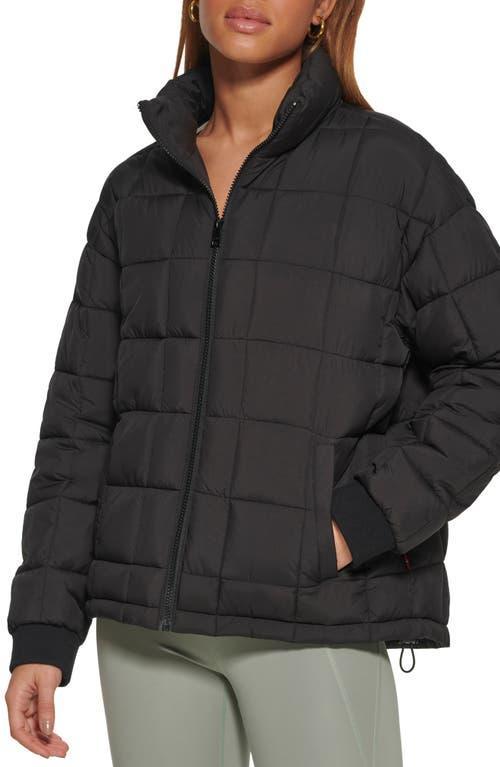 Womens Levis Box Quilted Puffer Coat Product Image