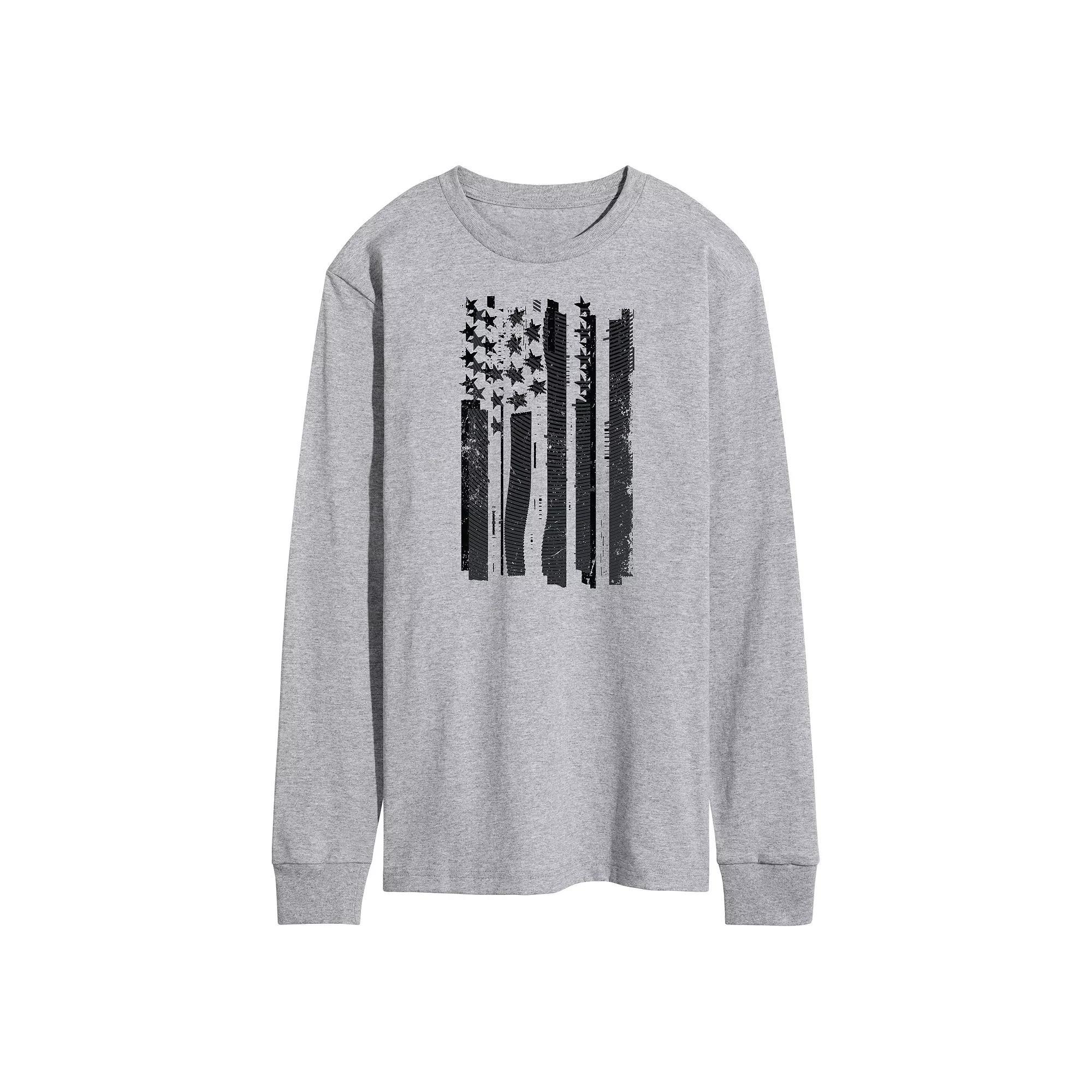 Mens Glitched Freedom Graphic Tee Product Image