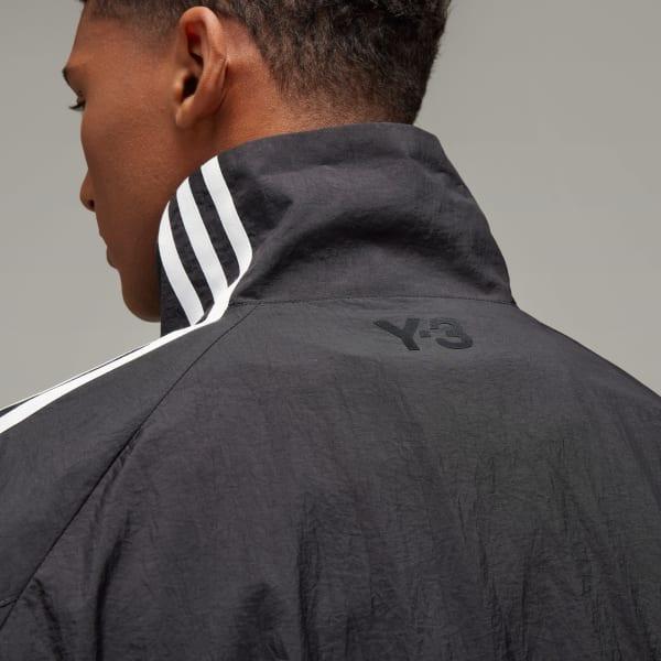 adidas Y-3 3-Stripes Nylon Shell Jacket Dark Blue XS Mens Product Image