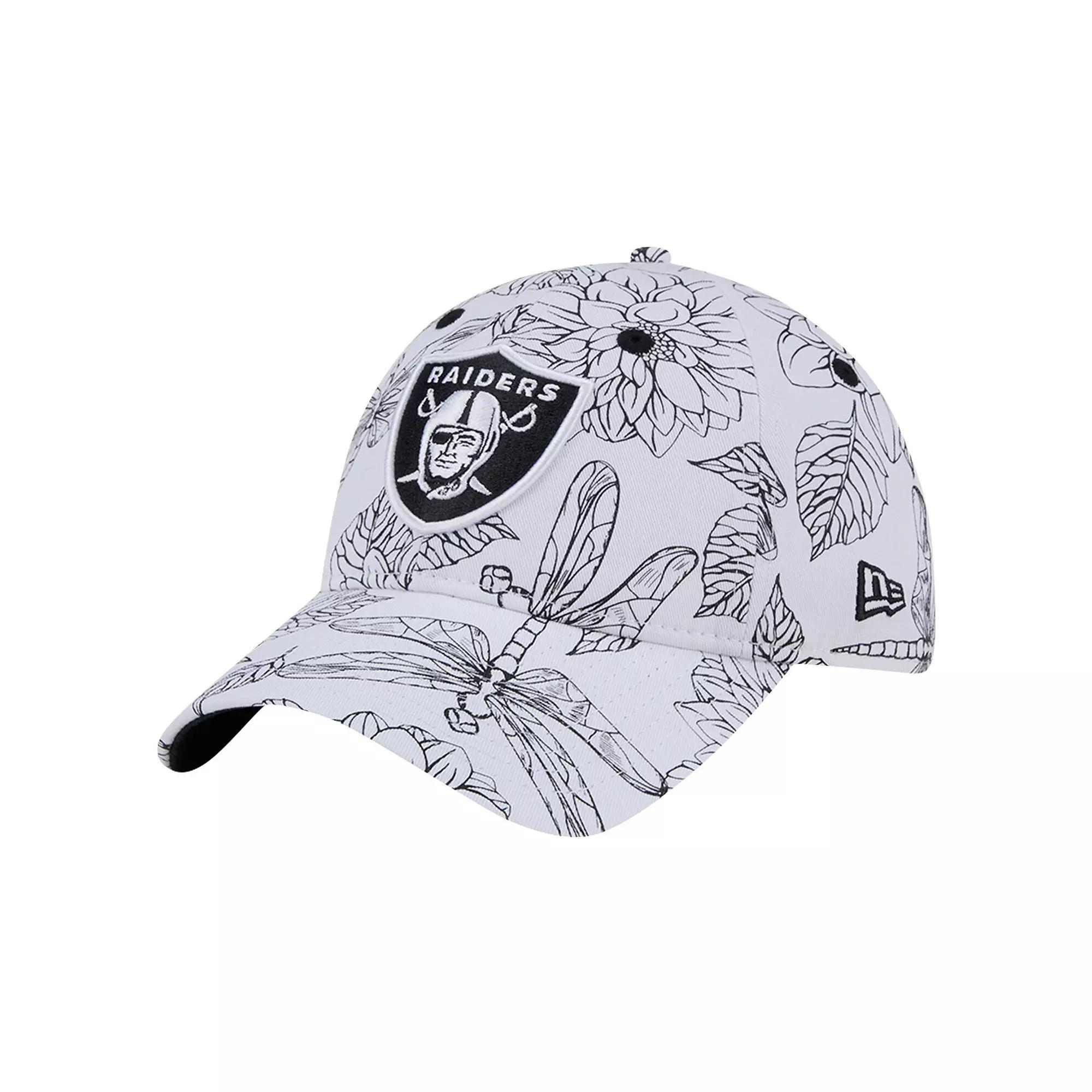 Womens New Era White Las Vegas Raiders Dakota 9TWENTY Adjustable Hat Product Image