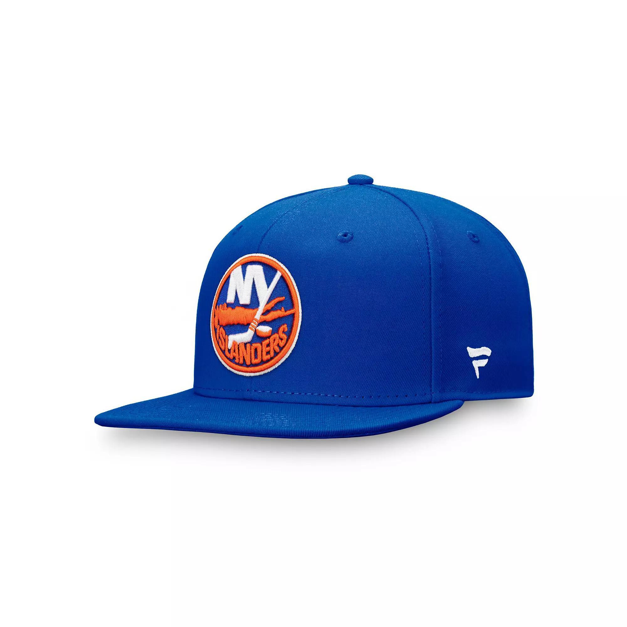 Men's Fanatics Royal New York Islanders Core Primary Logo Snapback Hat, Isl Blue Product Image