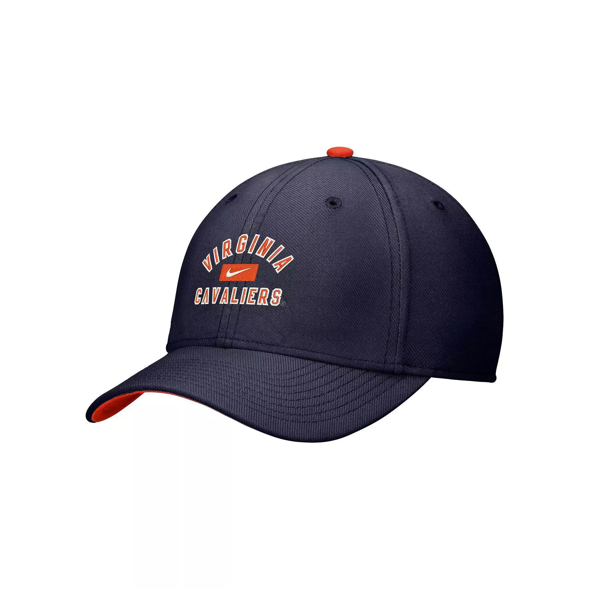 Mens Nike Virginia Cavaliers Rise Flex Hat Blue Product Image