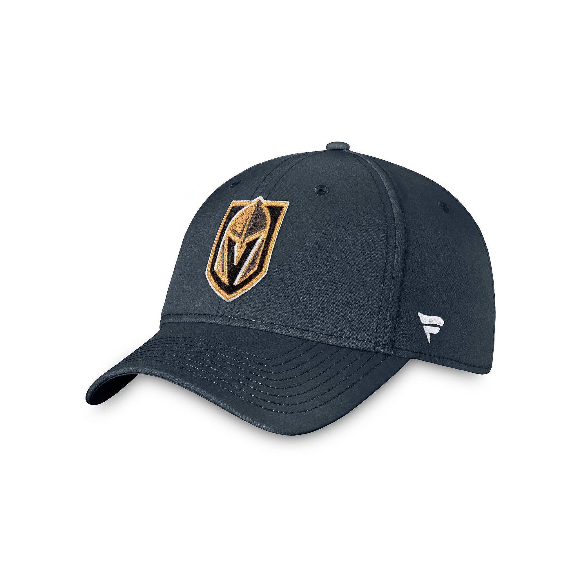 Men's Fanatics Charcoal Vegas Golden Knights Core Primary Logo Flex Hat, Size: Medium/Large, Lvk Charco Product Image