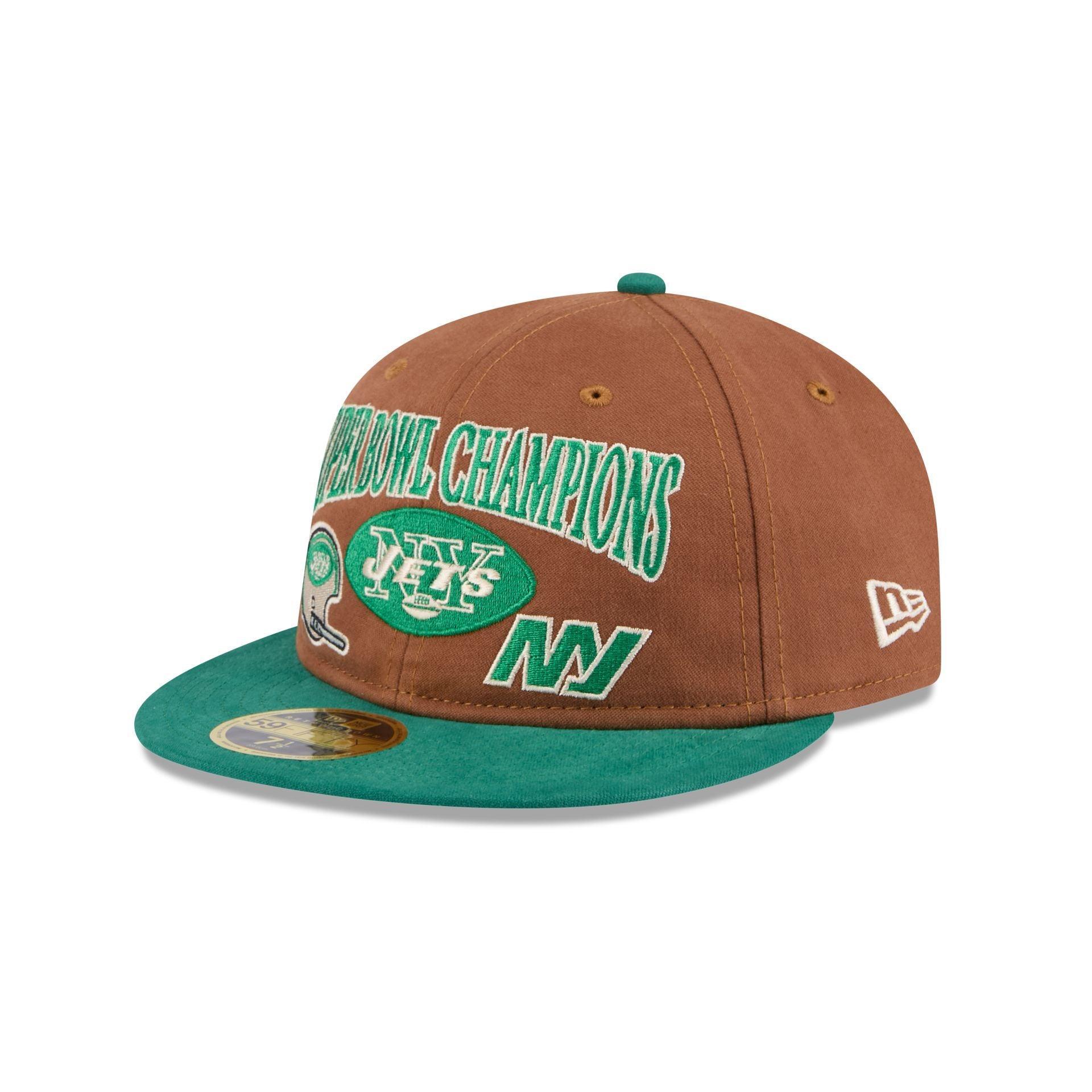New York Jets Champions Retro Crown 59FIFTY Fitted Hat Male Product Image